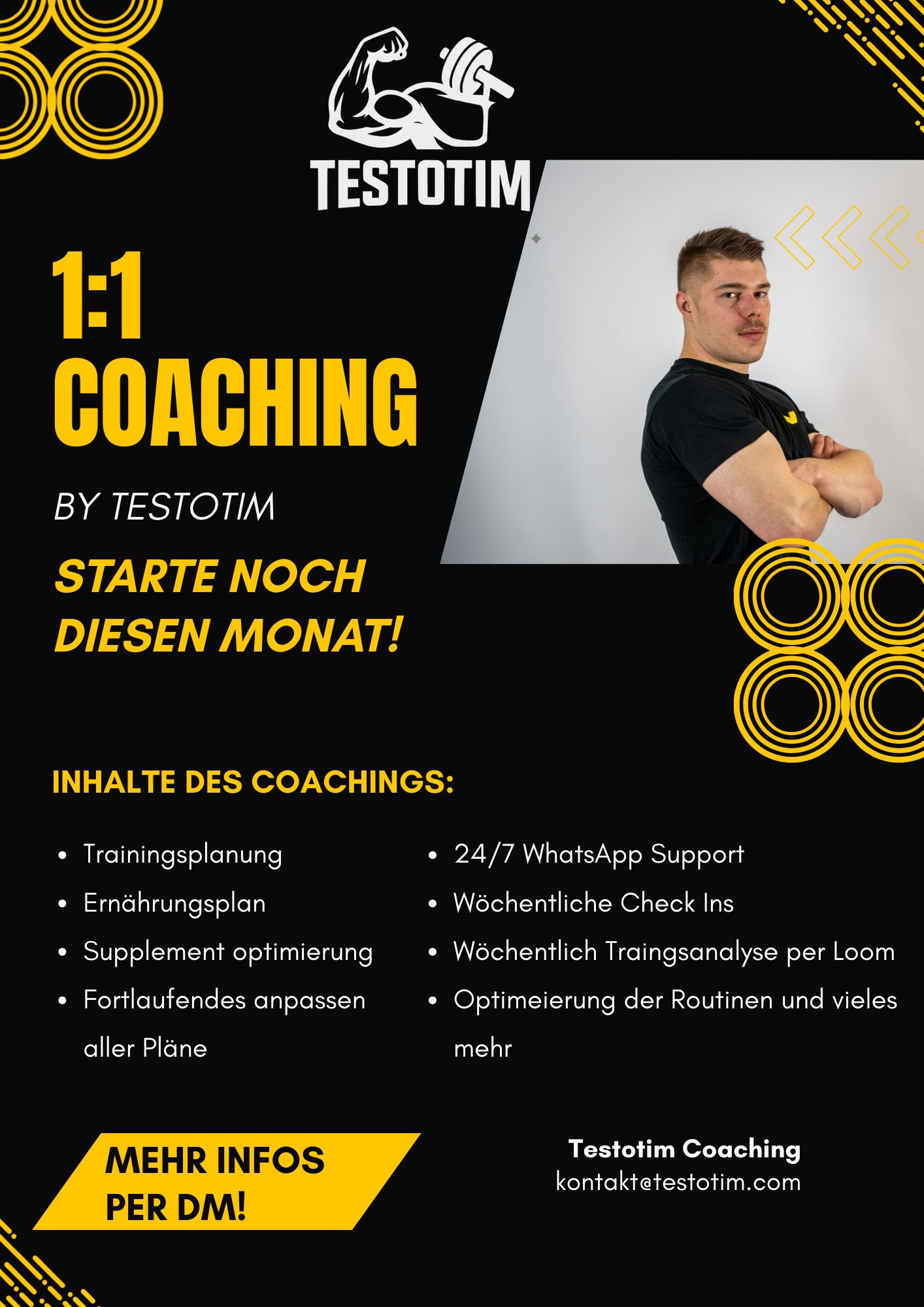 1:1 Coaching 6 Monate