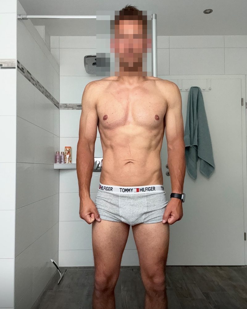Maik nachher